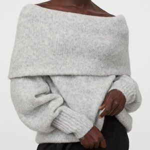 H&M Off-Shoulder Sweater
